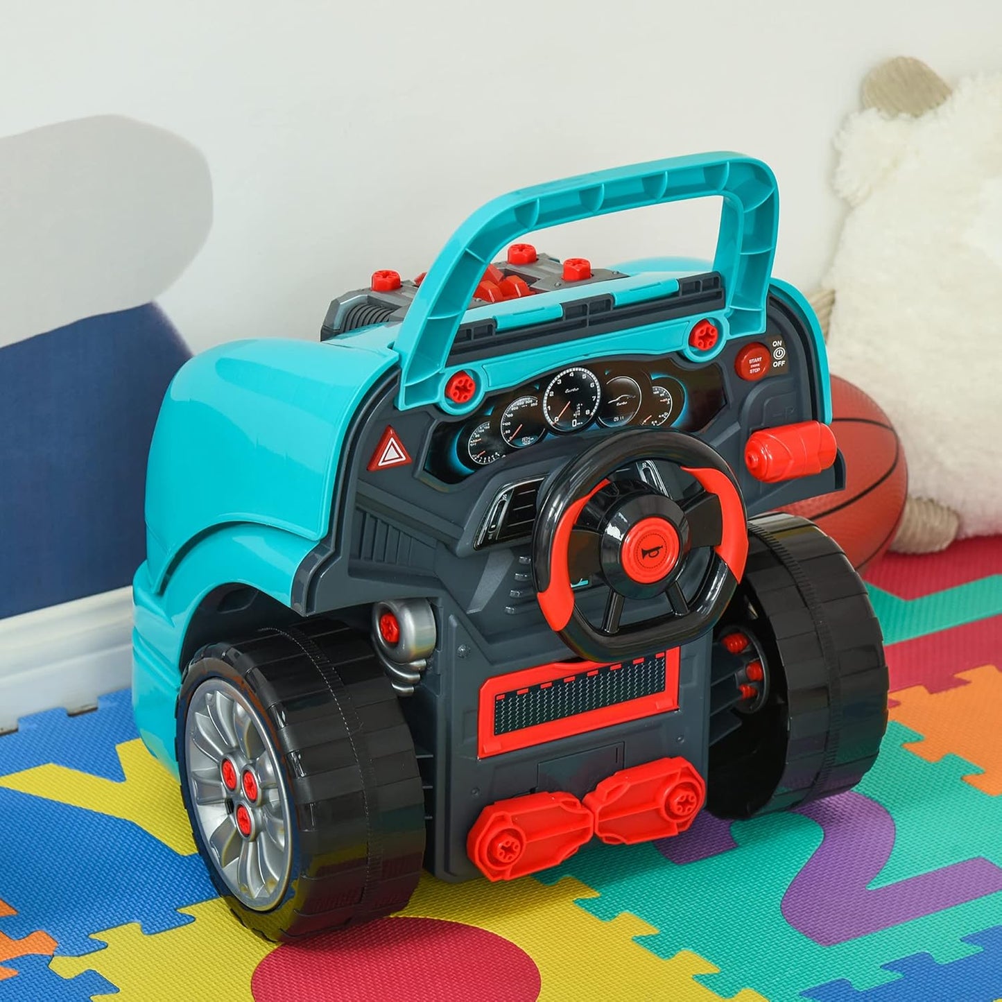 Interactive Kids' Toy Engine Workshop | Pretend Auto Repair Play Set 🔧🚗
