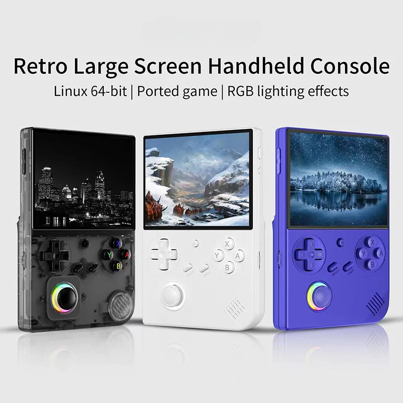 Retro Handheld Game Console | RGB Customizable Nostalgic Gaming 🎮✨